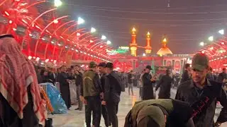 MushtaQ Fani 313 🏴 is liveالبث المباشر في كربلاء المقدسة الان بين الحرمين #لبيك_ياحسين #shorts 😢🤲