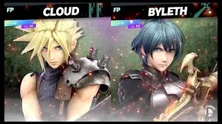 Super Smash Bros Ultimate Amiibo Fights  &ndash; Request #17611 Cloud vs Byleth