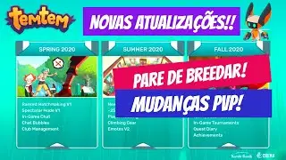 Temtem roadmap! Atualiza&ccedil;&otilde;es futuras do jogo! (Novidades para 2020)