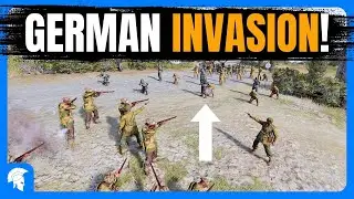 German Infantry Blitzkrieg! - 4vs4 - US Forces - Company of Heroes 3