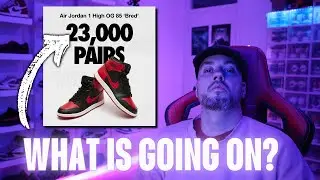 IT HAS BEGUN! JORDAN`S ARE NOW CRAZY LIMITED + SNKRS Stock Numbers