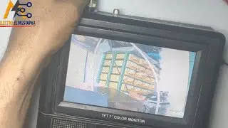 💥🌟💫 طريقة تعديل الشاشة 7 بوصة لتشغيل عليها الكاميرا المراقبة camera surveillance ودمجها مع ريسبتور⭐💥