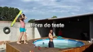 Construindo um deck para piscina
