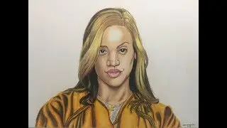 Orange is the new black Star Dasha PolancoAwesome Speed Drawing!!