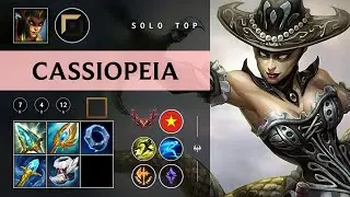 Cassiopeia Top vs Varus - VN Grandmaster Patch 26.02