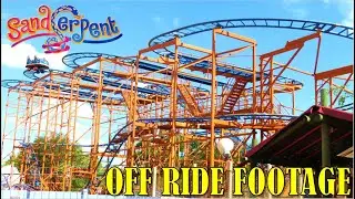 Sand Serpent at Busch Gardens Tampa Off-Ride Footage (No Copyright)