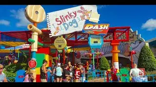 Disney Hollywood Studios - Slinky Dog Dash - POV 4K