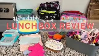 LUNCH BOX / BENTO BOX REVIEW , LUNCH ACCESSORIES & LUNCH BAGS | affordable