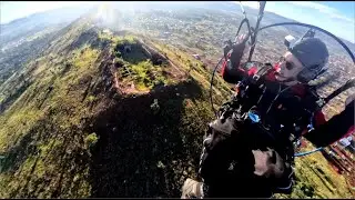 Paramotoring in South Africa - Flying to West Fort or better known as Fort Daspoortrand.