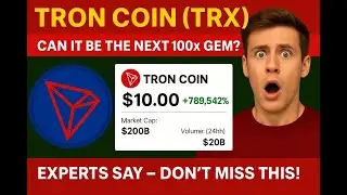 TRX Coin Price Prediction 🚀 | 10$ Coming?