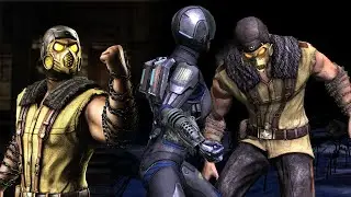 Mortal Kombat X Mobile - Kold War Scorpion Challenge [HD/HQ 60fps]
