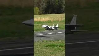 F-15C Eagle Landing #aviation #rc #rcplane
