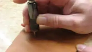 Swivel Knife Usage ~ Leathercraft Tutorial ~ Basics of Leatherwork