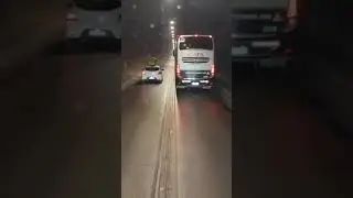 Imprudencia en el t&uacute;nel internacional Cristo Redentor (Argentina-Chile). Diciembre 2024