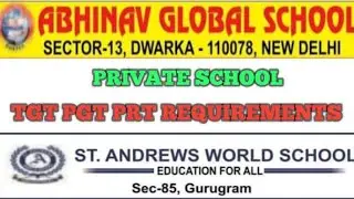 Freshers candidate eligible for TGT PGT PRT REQUIREMENTS 2023/TGT PGT PRT OTHER POSTS 2023