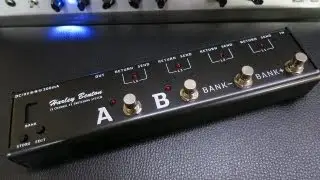 Демонстрация педали Switcher/Looper от Harley Benton (Joyo) FXL4 (PXL4)