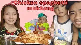 CHICKEN SPAGHETTI COOKBANG | jolly spaghetti taste