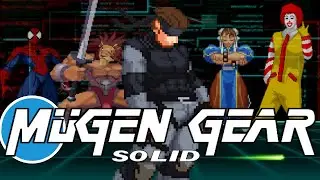 Solid Snake Sneaks Into MUGEN