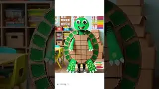 Animal Costumes Made with Cardboard ✨ #youtubeshorts #fancydress #animalcostume #cardboardcraft