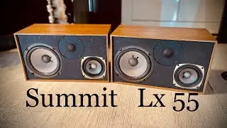 hans g. hennel summit lx 55 speakers Lautsprecher kolumny ...test demo...