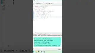 Java Program to Check if two strings are anagram.#java  #coding #javaclass