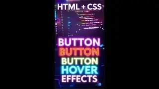 Easy CSS Hover Animations for Buttons (No JavaScript!)