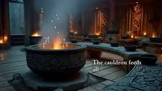 The Cauldron Feeds All (Dagda) | Dark Folk Ritual EDM | Mythic Community Anthem
