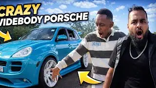 My Friend Built AN RWB Style PORSCHE Cayenne In His Home Garage!!