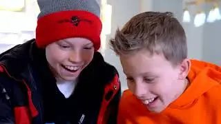 Ninja Kidz TV! Fire vs Ice Volcano Adventure New Treasure X Gold