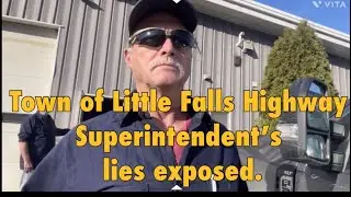 Town of Little Falls Highway Superintendent gets exposed through officer body cam footage.