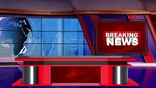 Breaking News                                                             news studio background 