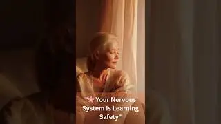 You don&rsquo;t need force calm.Your body learning  slowly, wisely, gently. nervous system learning safety