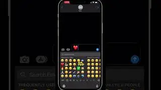 Use the heart effect in messages to send big heart #iphone #iphonetips #iphone tricks #apple #anhome