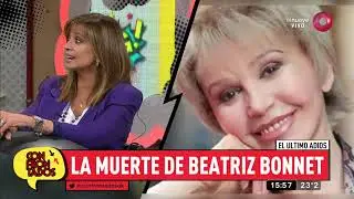 La actriz Beatriz Bonnet murió a sus 89 años