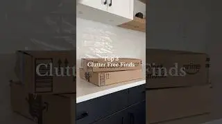 Top 3 Clutter Free Finds for Your Kitchen #amazonhome #clutterfree #organizedhome