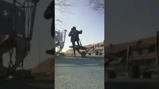 больно, до конца! #fall #fail #pain #больно #scooter #tricks