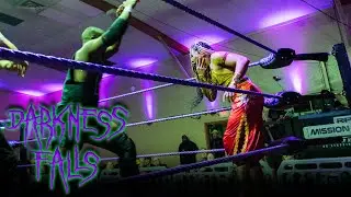 Darkness Falls 2025:  Shaq Jordan (w/ Aaron Stone) vs Mya Caras | Rocket to the Top Qualifying Match