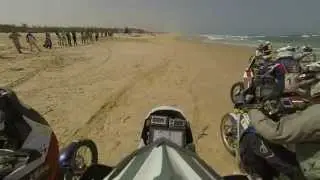 Africa Eco Race 2013 Final stage to Lac Rose