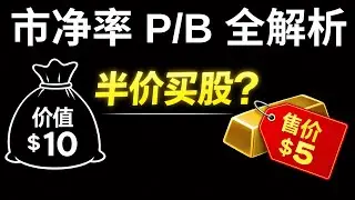 市净率（P/B Ratio）详解 | 4分钟了解金融！