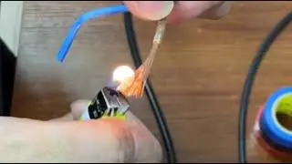 Flame retardant test of cable