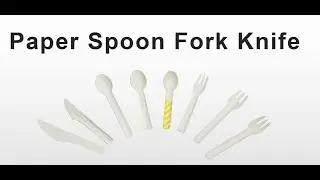 Paper Spoon Making Machine, Paper Spoon Dry moulding Machine