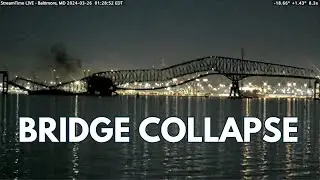 Key Bridge Collapses into Patapsco River: Vehicles Plunge, Search Underway