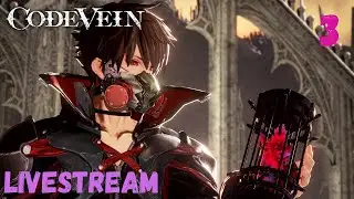 Code Vein – First Playthrough Ep. 3 | Builds, Boss Rage & Survival ⚔️🩸 (PC)