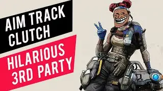 Aim Tracking 1v3 Clutch Ended by Hilarious 3rd party pistol kill - Apex Legends Tamil