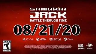 [adult swim] - Samurai Jack: Battle Through Time Release Date Promo