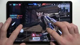Как идёт игра Cyber Hunter на Samsung Galaxy Tab S8 / Тест Cyber Hunter на Samsung Galaxy Tab S8