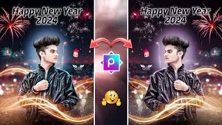 Happy New Year 2024 Photo Editing || Happy New Year Photo Editing 2024 || 2024 Photo Editing