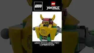 LEGO 31124 ALTERNATE BUILD with LEGO 71817 Ninjago
