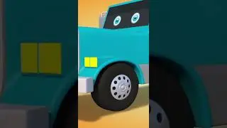 Log Truck #trending #viralshorts #cartoon #carstruck
