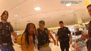 Stolen Hellcat Driver LEAPS from Mall Balcony to Escape Police